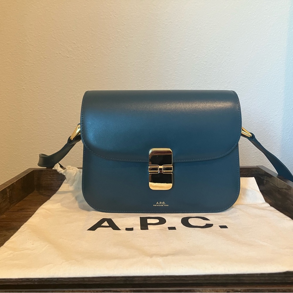 A.P.C. Grace Small Bag (Teal)